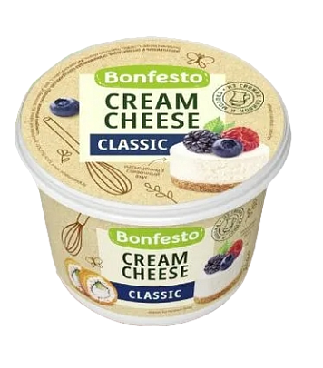 картинка Сыр мягкий "Кремчиз" Classic 70% Bonfesto, 500гр  от магазинаАрт-Я