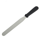 картинка Лопатка кондитерская (палетта) прямая, 30 см (ПЛАСТИКОВАЯ ручка) от магазинаАрт-Я