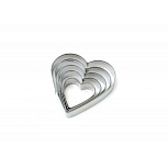 картинка Набор форм сердце, 5 шт от магазинаАрт-Я