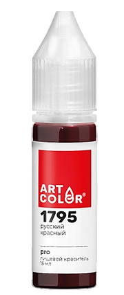 картинка Краситель Art Color Русский красный, 15мл от магазинаАрт-Я