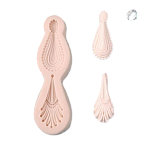 картинка Молд кулон, 9*3см от магазинаАрт-Я