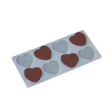 картинка Силиконовый мат для отливки шоколада «Большие сердечки» от магазинаАрт-Я