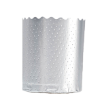 картинка Форма для кулича(102) d90*h90мм Серебряная, 10шт от магазинаАрт-Я