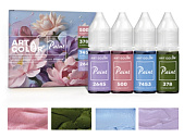картинка Набор красителей Art Color Paint "ПИОН" 4 цвета от магазинаАрт-Я