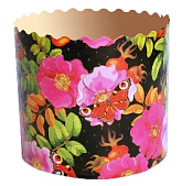 картинка Форма для кулича(103) D90 H90мм Шиповник, 10шт от магазинаАрт-Я