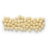 картинка ДРАЖЕ шоколадное CRUNCHY BEADS WHITE, 50гр от магазинаАрт-Я