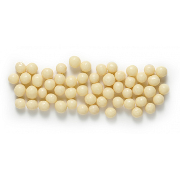картинка ДРАЖЕ шоколадное CRUNCHY BEADS WHITE, 50гр от магазинаАрт-Я
