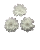 картинка Набор цветов из вафельной бумаги Хризантемы 3шт от магазинаАрт-Я