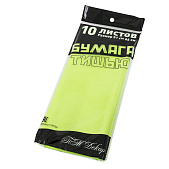 картинка Бумага тишью, светло-зеленый, 50 см х 66 см, 10 листов от магазинаАрт-Я