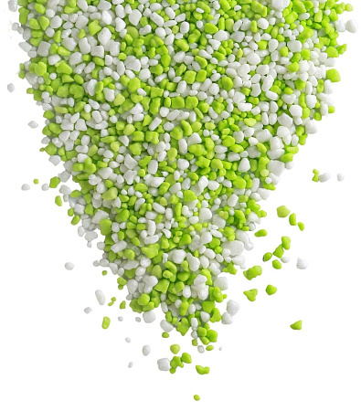 картинка Посыпка сахарная №500 Крошка Люкс Перлам. (белая, зеленая), 70гр от магазинаАрт-Я