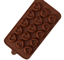 картинка Форма для конфет "Сердце с начинкой" от магазинаАрт-Я