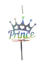 картинка Топпер свеча "Prince" Хамелеон от магазинаАрт-Я