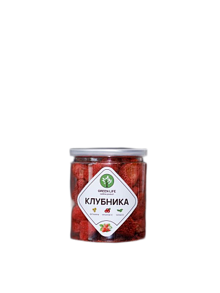 картинка Клубника сублимированная целая Грин Лайф, 25 гр от магазинаАрт-Я