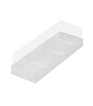 картинка Коробка под 3 муссовых пирожных 29*9,5*8см, БЕЛАЯ от магазинаАрт-Я