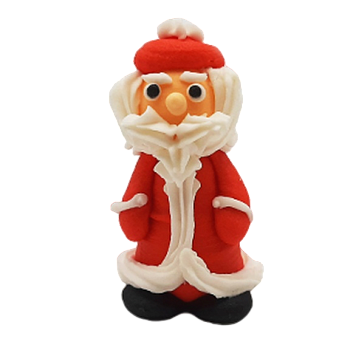 картинка Сахарная фигурка "ДЕДУШКА МОРОЗ* (1 шт) от магазинаАрт-Я