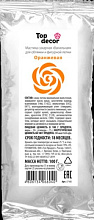 картинка Мастика деко-про сахарная ванильная оранжевая 100гр от магазинаАрт-Я