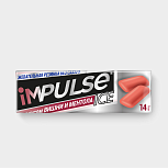 картинка Жевательная резинка Impulse вишня и ментол 14г от магазинаАрт-Я