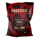 картинка Шоколад Темный Chocovic ТИАГО 54,5%, 1кг (CHD-Q54CHVC-69C) от магазинаАрт-Я