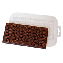 картинка Форма пластиковая для шоколада «Клавиатура» от магазинаАрт-Я