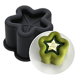 картинка Силиконовая форма для муссовых бенто тортов «Звезда» от магазинаАрт-Я
