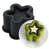 картинка Силиконовая форма для муссовых бенто тортов «Звезда» от магазинаАрт-Я