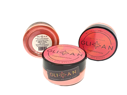 картинка Блеск для декора Пудровая роза GLICAN, 10гр от магазинаАрт-Я