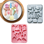 картинка Форма силиконовая «Косметика» 17 ячеек от магазинаАрт-Я