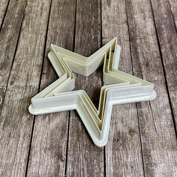картинка Вырубки для печенья "Звездочки", 3 шт. от магазинаАрт-Я