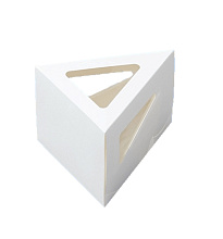 картинка Коробка 14*14*12*10см треугольник.  от магазинаАрт-Я