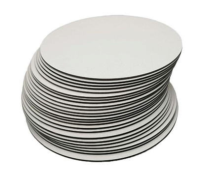 картинка Подложка дерево - ХДФ/белая 55см h-3мм от магазинаАрт-Я