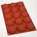 картинка Форма силиконовая полусферы 15 фигур D5см от магазинаАрт-Я