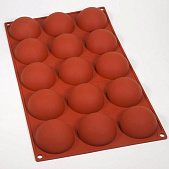 картинка Форма силиконовая полусферы 15 фигур D5см от магазинаАрт-Я