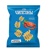 картинка Чипсы "Чипсоны", краб, 40г от магазинаАрт-Я