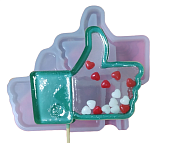 картинка Силиконовая форма №461 "Рука-ЛАЙК" от магазинаАрт-Я