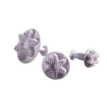 картинка Набор плунжеров Снежинки №2, 3шт от магазинаАрт-Я