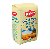 картинка Мука Яшкино 1кг пшен.в/с ГОСТ от магазинаАрт-Я