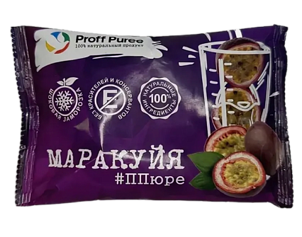 картинка Пюре Маракуйя Proff Puree, 0,25гр от магазинаАрт-Я