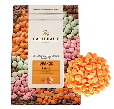 картинка Шоколад белый Callebaut Orange, 100гр (ORANGE-RT-U70) от магазинаАрт-Я