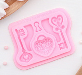 картинка Молд "Ключ от сердца" 8,5*6,8см от магазинаАрт-Я