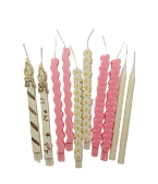 картинка Набор свечей "Сердечки, волна, свечки, ромашки" (10 шт) от магазинаАрт-Я