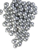 картинка Драже Блеск №726(серебро) 2-5 мм, 200гр от магазинаАрт-Я