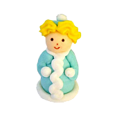 картинка Сахарная фигурка 'СНЕГУРОЧКА ОБЪЕМНАЯ* ( 1 шт) от магазинаАрт-Я