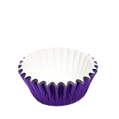 картинка Форма для выпечки круглая, 3,5*2см фиолетовый, 300 шт   от магазинаАрт-Я
