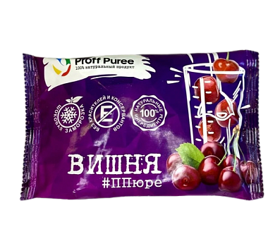 картинка Пюре Вишня Proff Puree, 0,25гр от магазинаАрт-Я