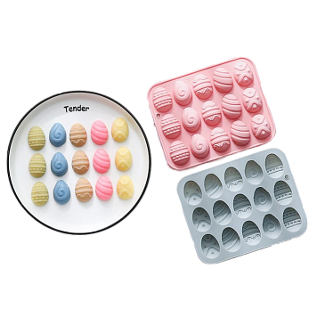 картинка Форма силиконовая «Кружевные яички» 15 ячеек от магазинаАрт-Я