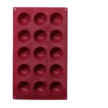 картинка Форма силиконовая полусферы 15 фигур D4см от магазинаАрт-Я