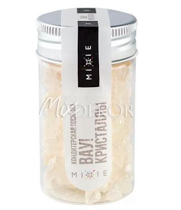 картинка Украшение сахарное MIXIE "Вау! Кристаллы" Белые 50 г от магазинаАрт-Я