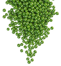 картинка Драже №218 «Жемчуг" зерновое, зеленый, 6-8 мм, 50гр от магазинаАрт-Я