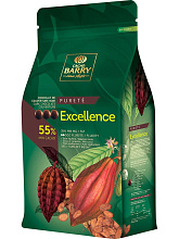 картинка Шоколад Cacao Barry Excellence темный 55%, 100гр от магазинаАрт-Я