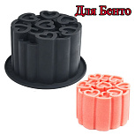 картинка Силиконовая форма для муссовых тортов «Узоры сердечки» от магазинаАрт-Я